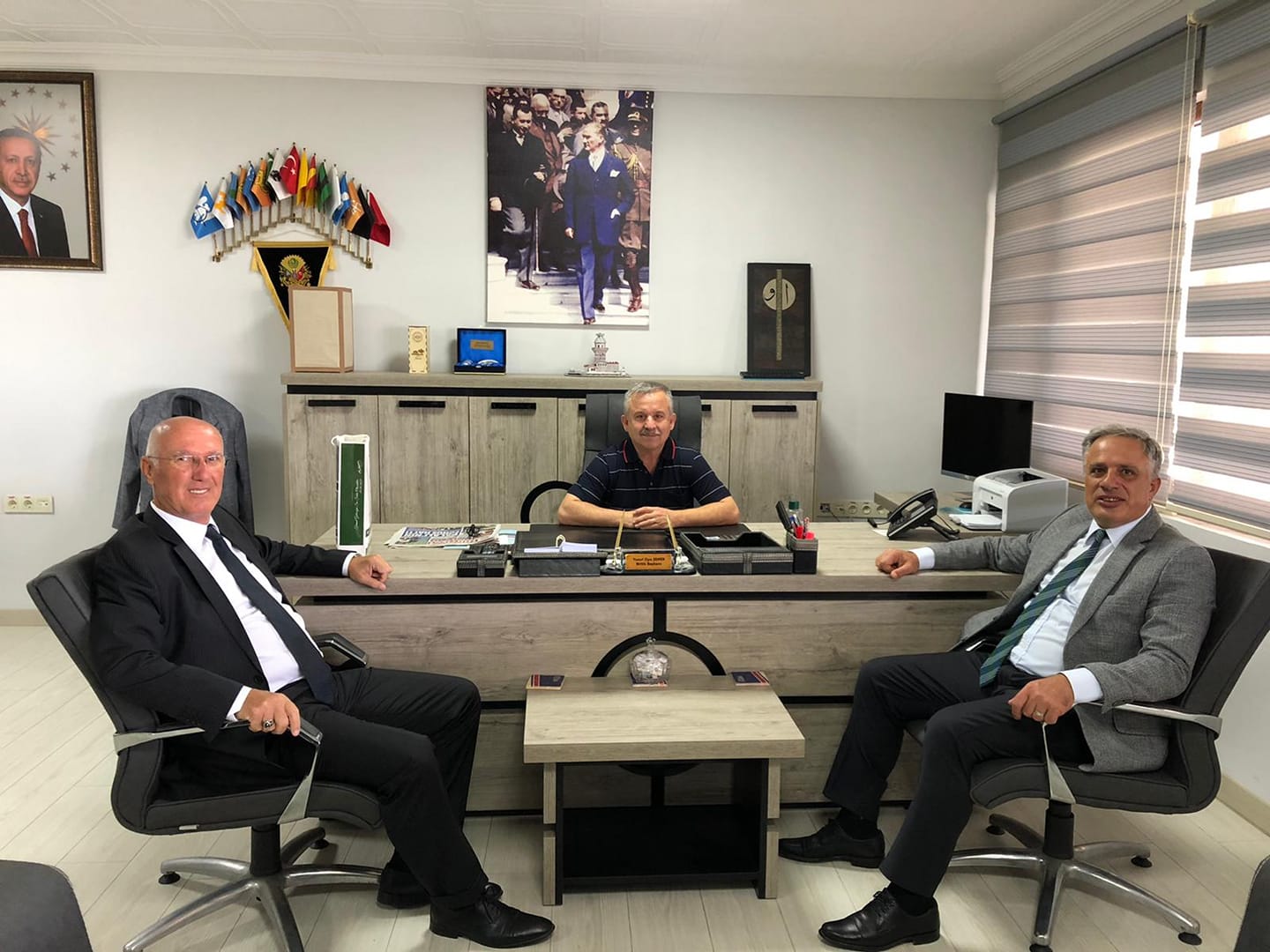 BAŞKANIMIZDAN ZİYARET