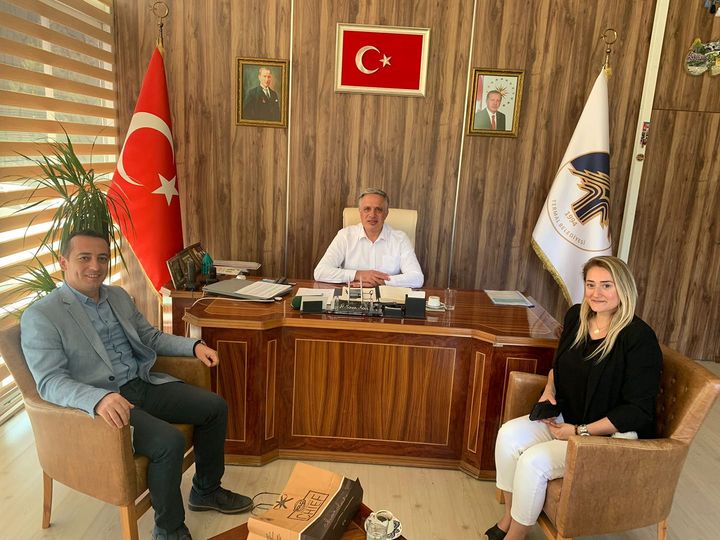 BAŞKANIMIZA ZİYARET