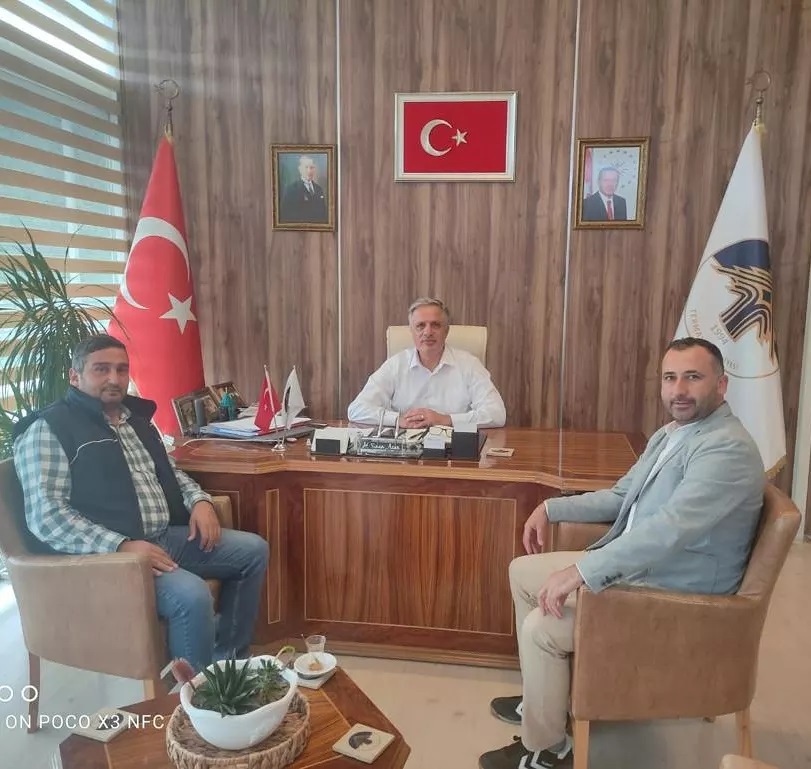 BAŞKANIMIZA ZİYARET
