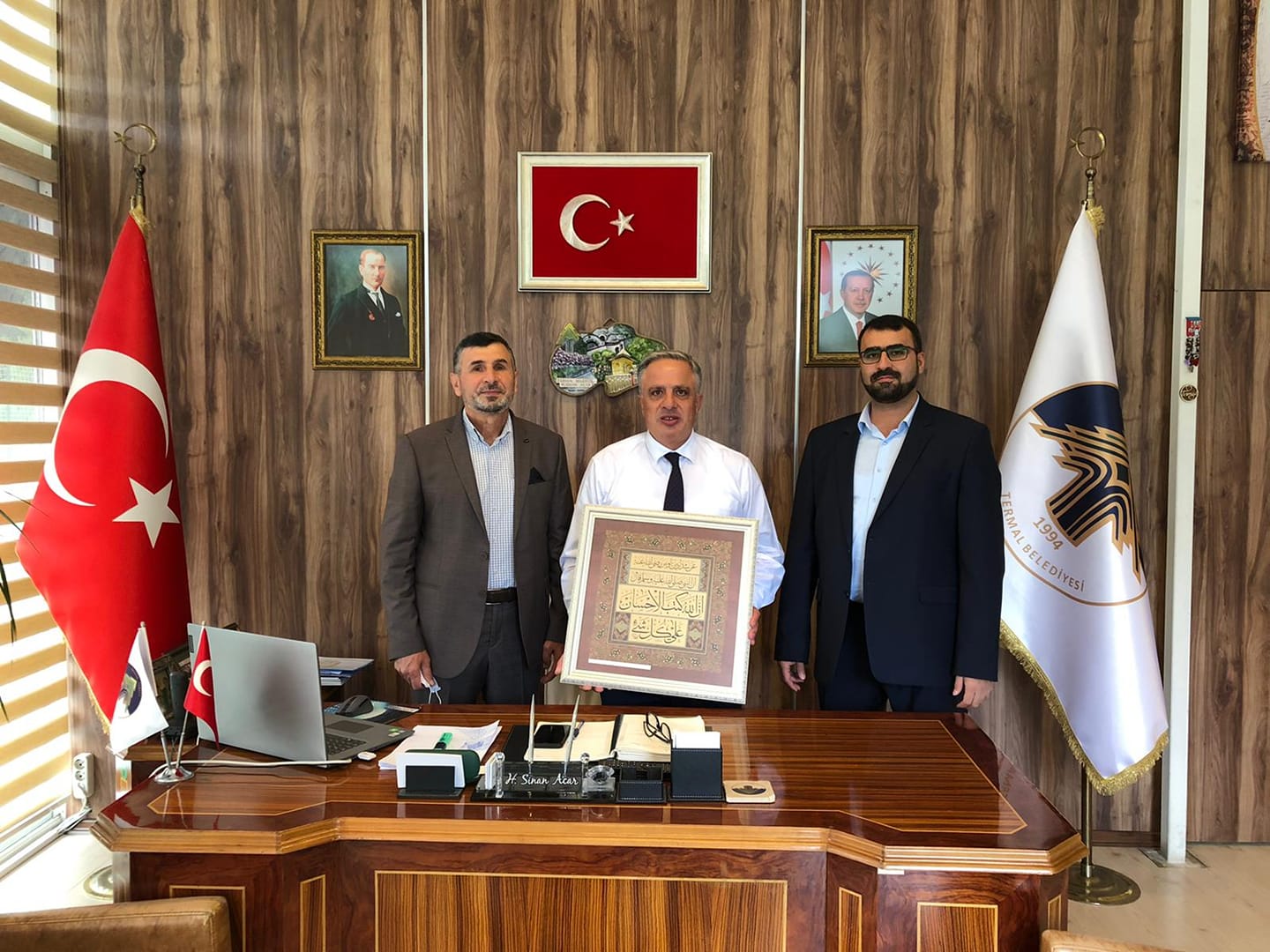 BAŞKANIMIZA ZİYARET