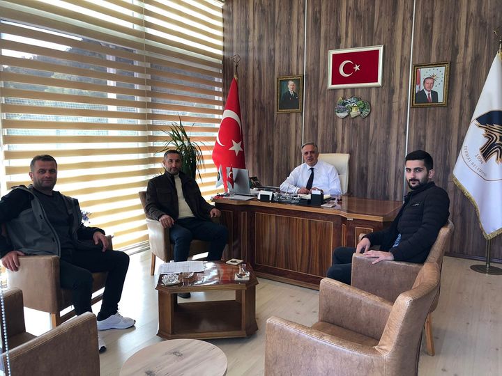 BAŞKANIMIZA ZİYARET