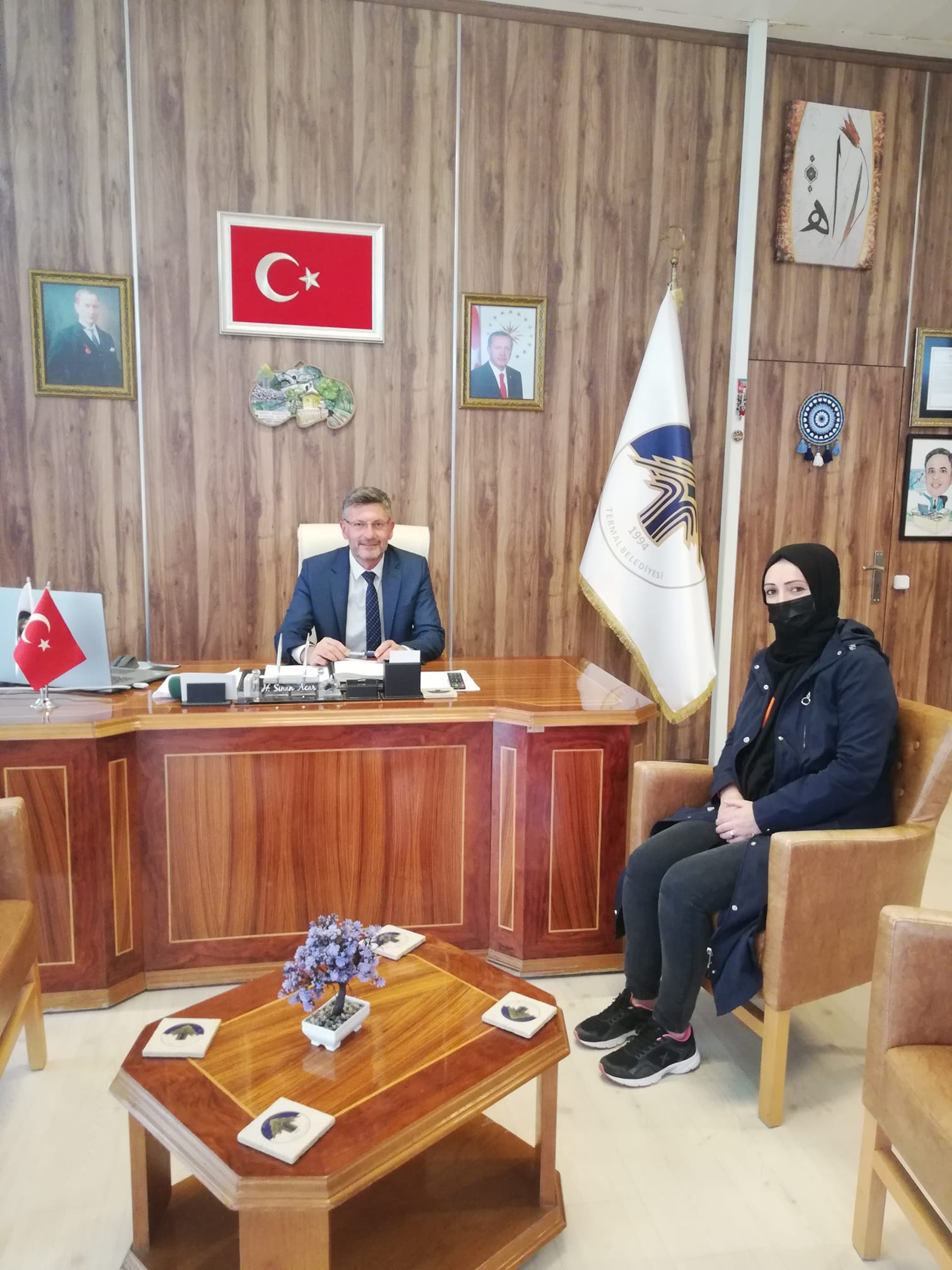 BAŞKAN VEKİLİMİZE ZİYARET