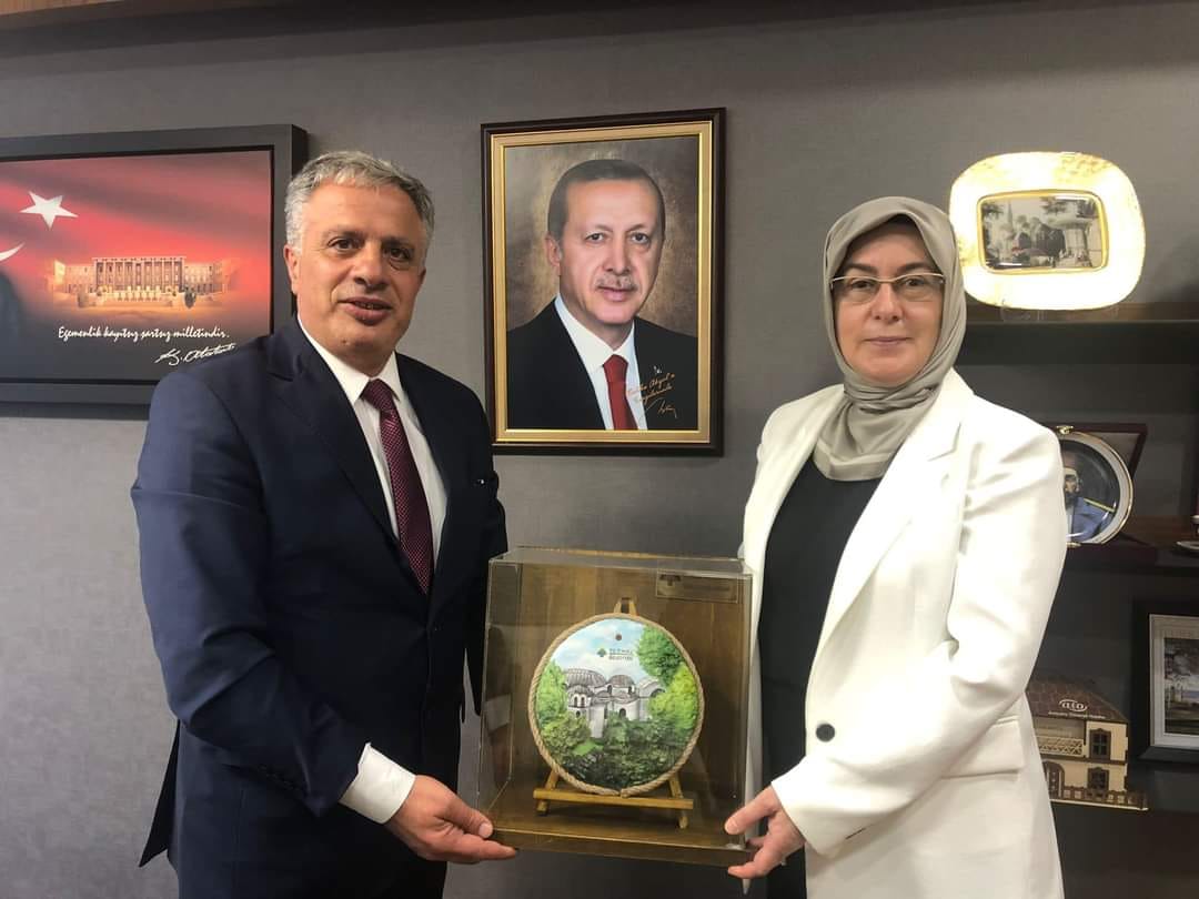 BAŞKANIMIZDAN ZİYARET