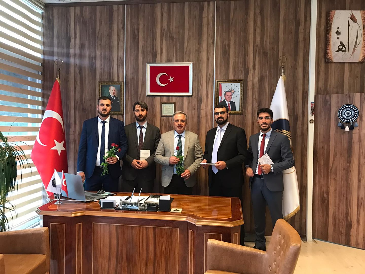 BAŞKANIMIZA ZİYARET