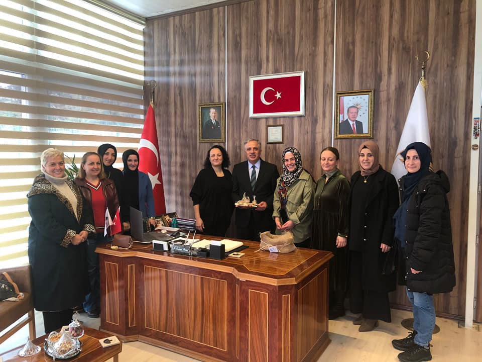 ORTANCA TERMAL KADIN KOOPARATİFİ'NDEN ZİYARET