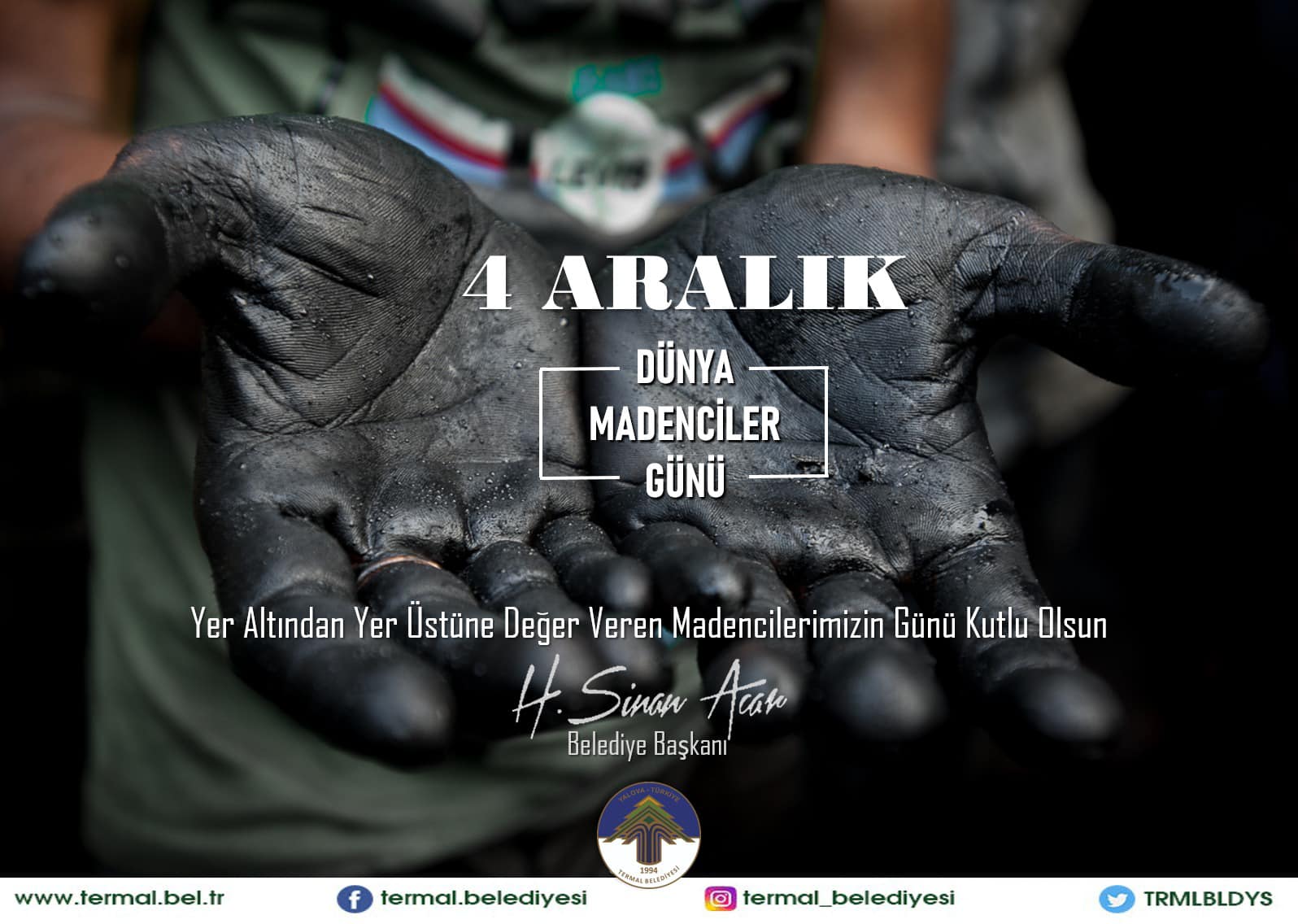 4 ARALIK DÜNYA MADENCİLER GÜNÜ