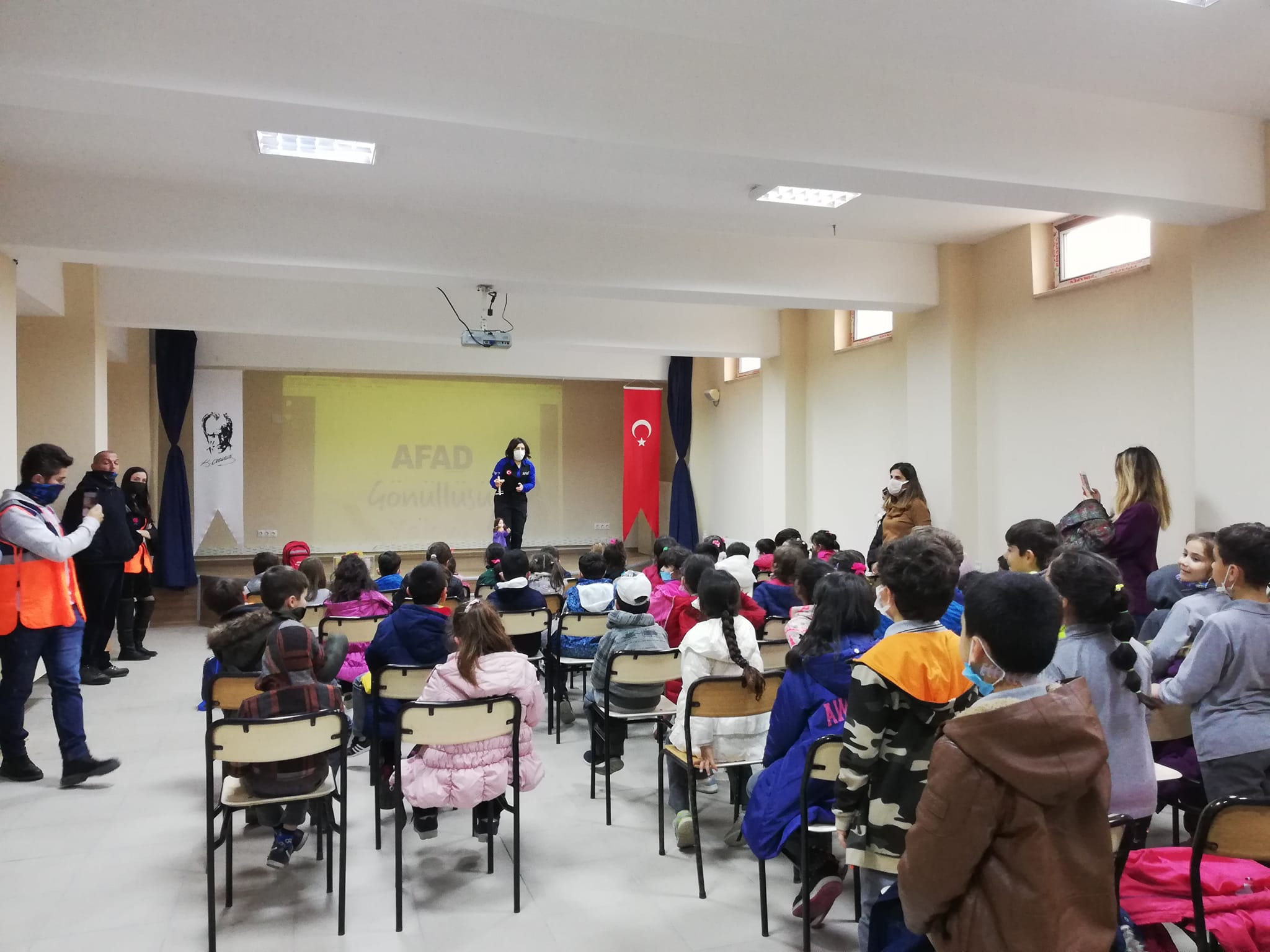 ÖĞRENCİLERİMİZE AFAD EĞİTİMİ
