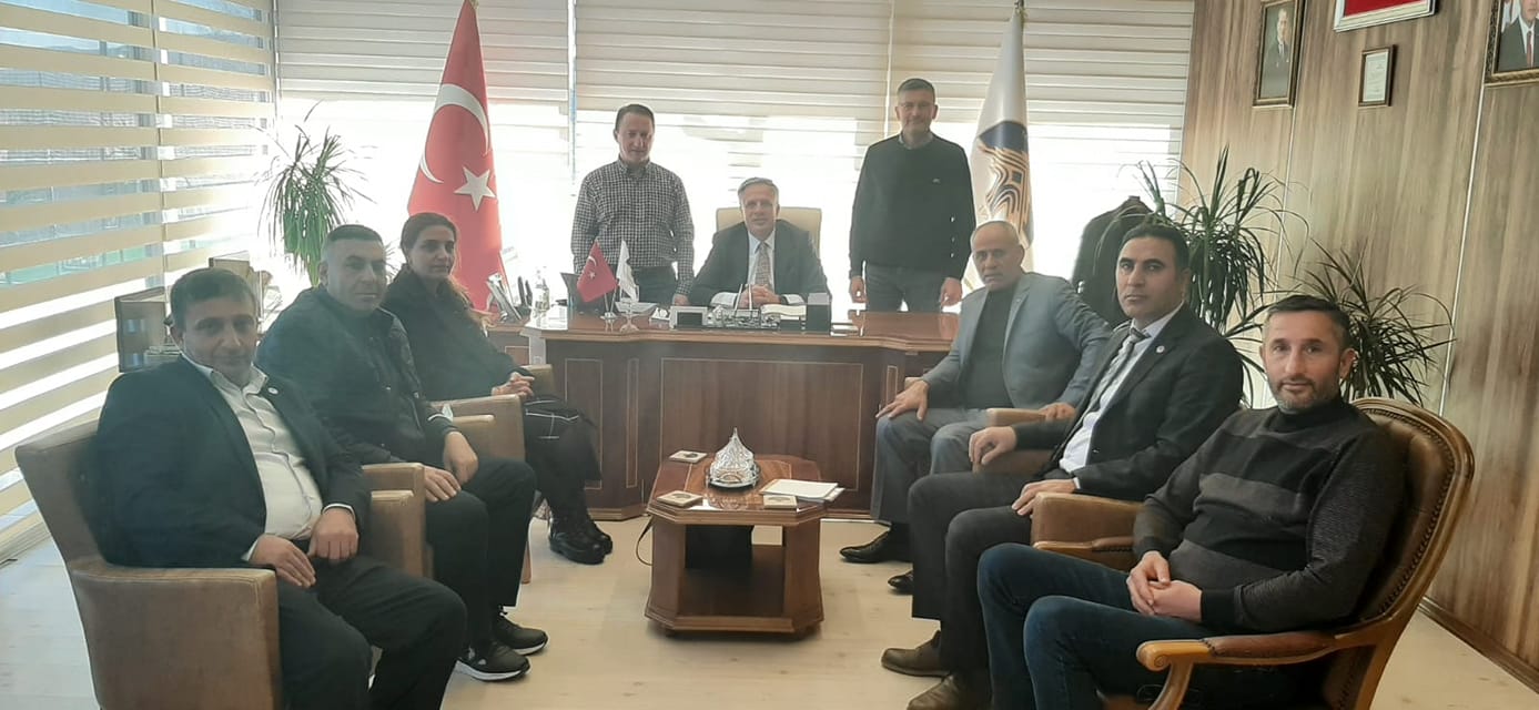 ŞEHİT AİLELERİ YARDIMLAŞMA DERNEĞİ BAŞKANIMIZA ZİYARET