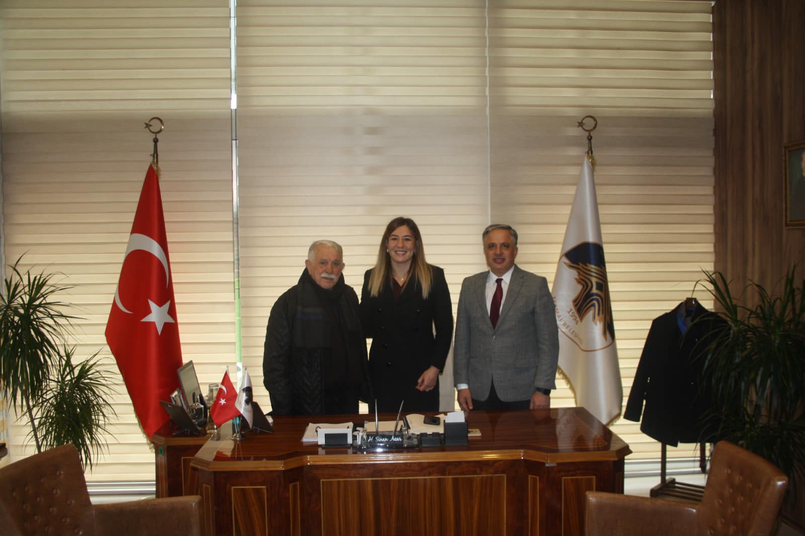 BAŞKANIMIZA ZİYARET