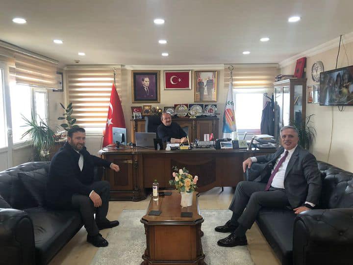 ESENKÖY BELEDİYE BAŞKANINA ZİYARET