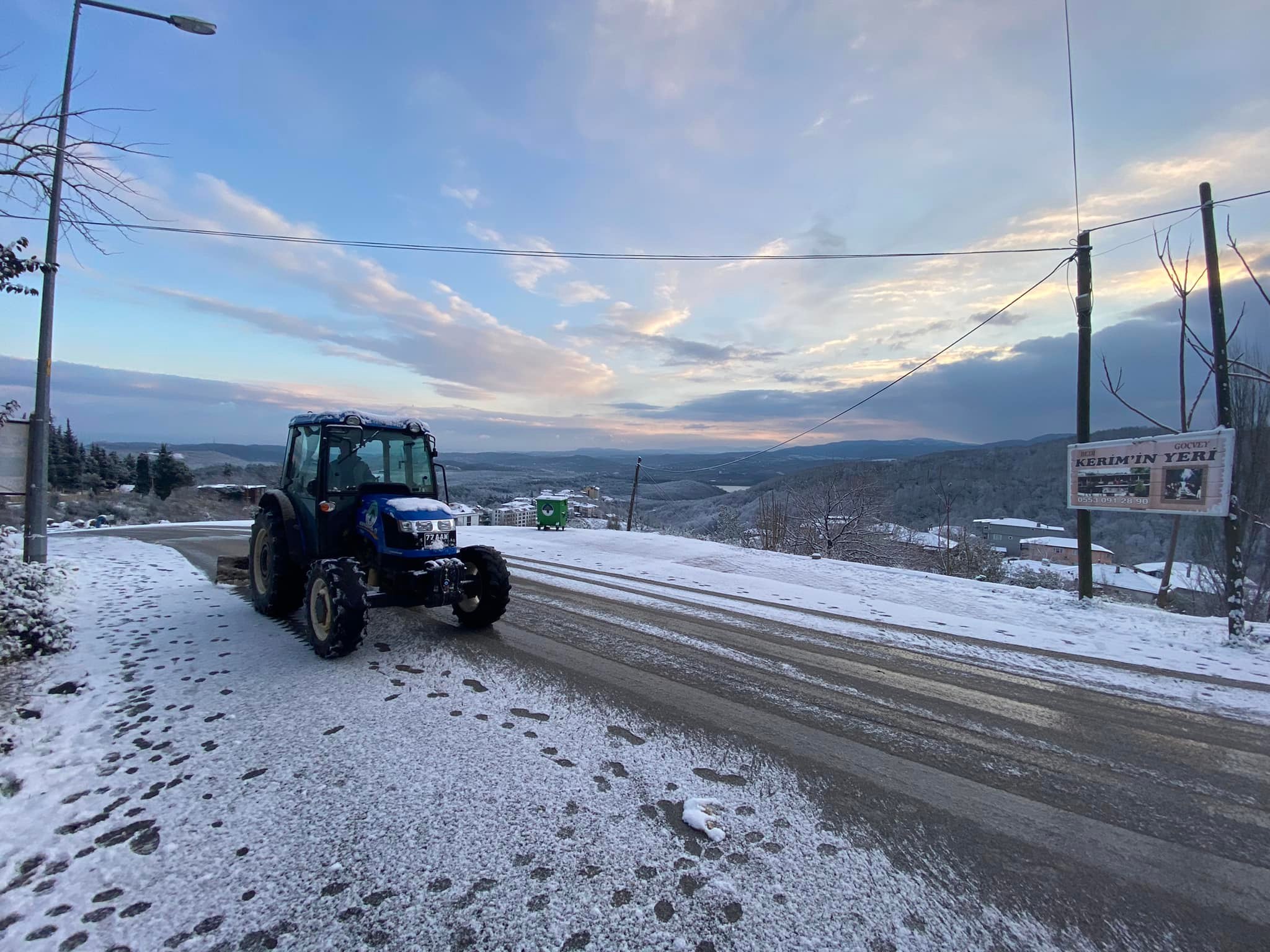 YOL AÇMA VE TEMİZLEME ÇALIŞMASI