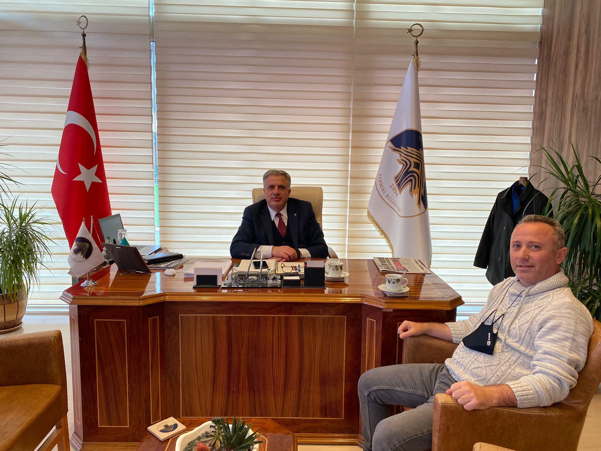 BAŞKAN ACAR' A ZİYARET