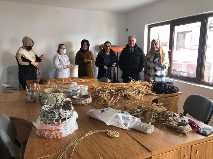 ORTANCA TERMAL KADIN KOOPERATİF' İNE ZİYARET