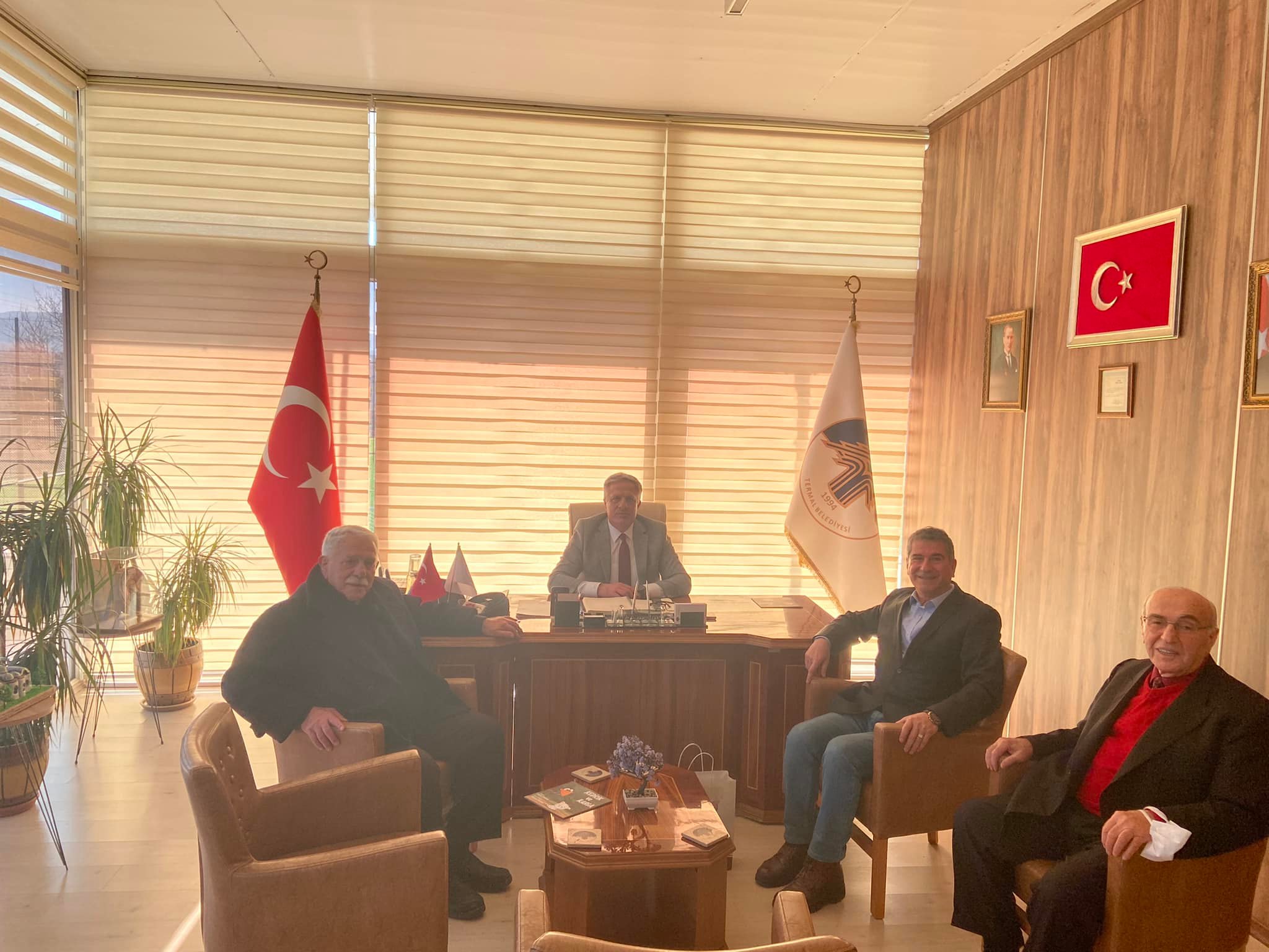 İLÇEMİZ SAKİNLERİN' DEN ZİYARET