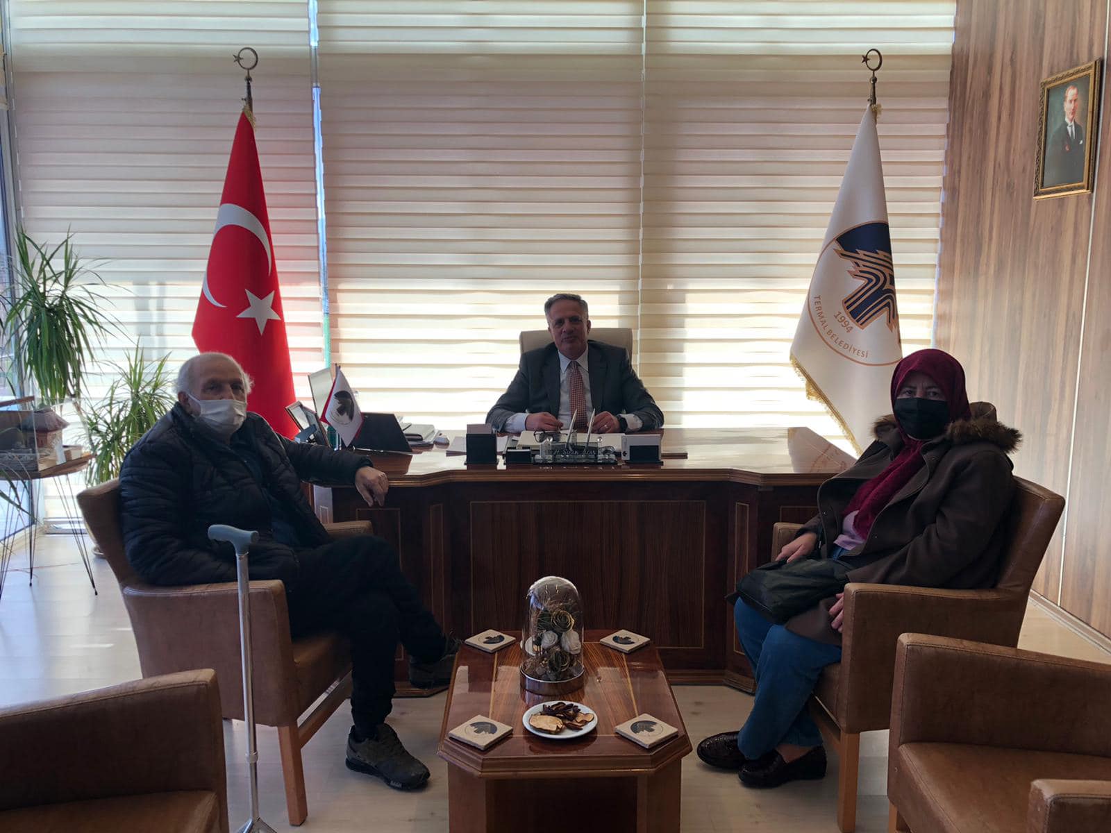 BAŞKAN ACAR' A ZİYARET
