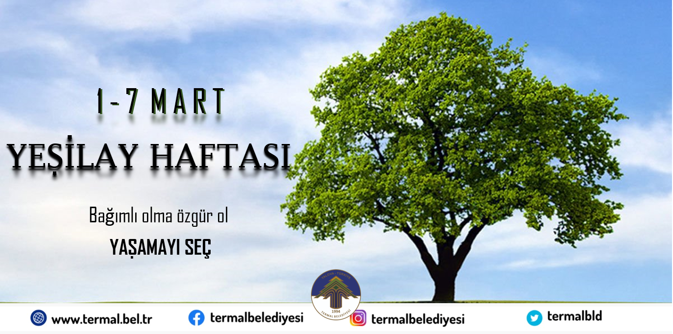 1-7 MART YEŞİLAY HAFTASI