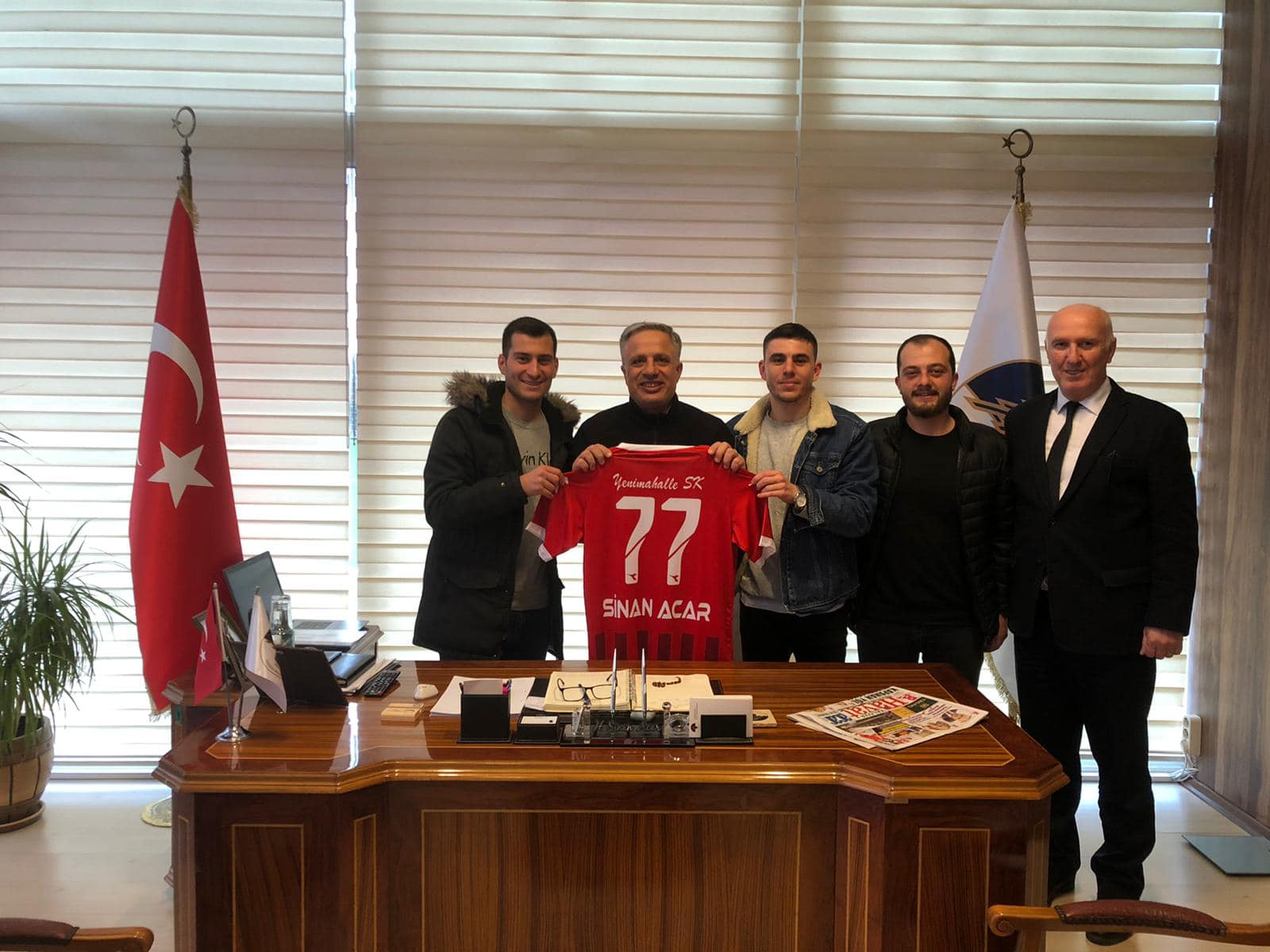BAŞKAN ACAR' A ZİYARET
