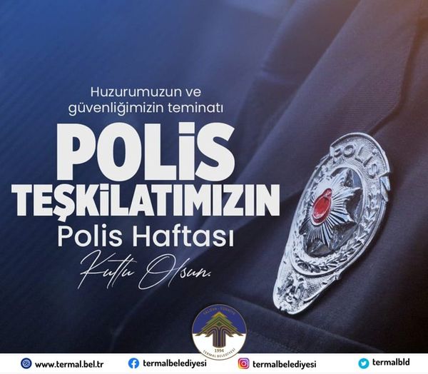 POLİS HAFTASI KUTLU OLSUN
