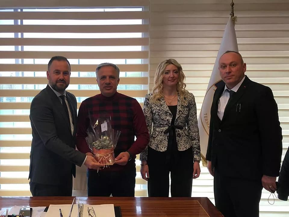 BAŞKANIMIZA ZİYARET
