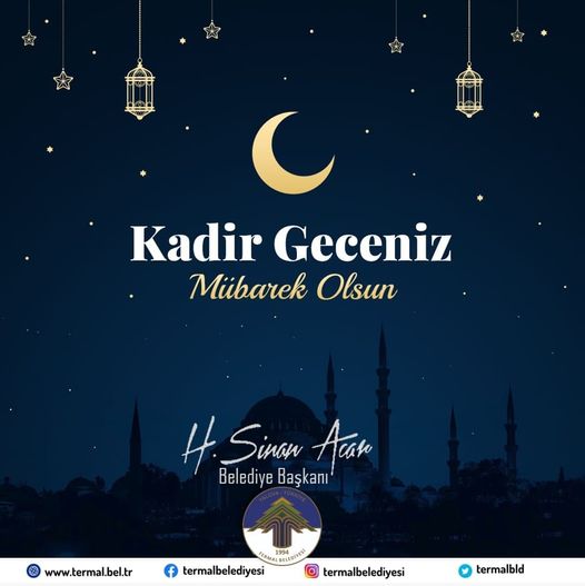 KADİR GECEMİZ MÜBAREK OLSUN