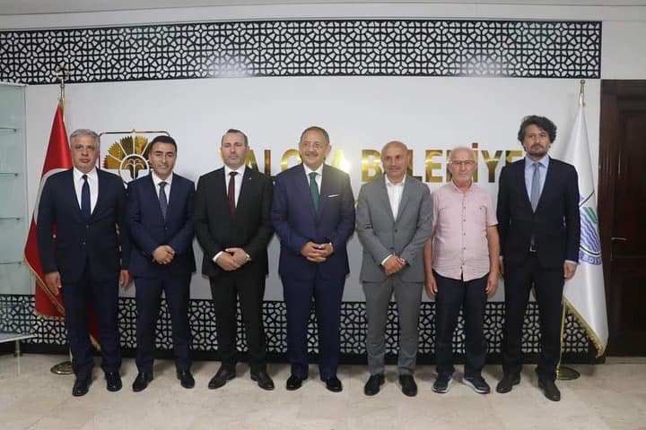 AK PARTİ YEREL YÖNETİMLER SORUMLUSU GENEL BAŞKAN YARDIMCISI SAYIN MEHMET ÖZHASEKİ'NİN YALOVA ZİYARETİ