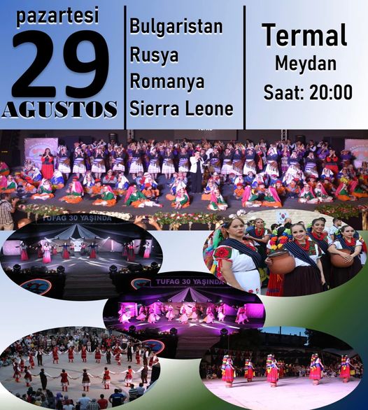 ZAFER HAFTASI VESİLESİYLE DÜZENLENEN HALK DANSLARI GÖSTERİSİ