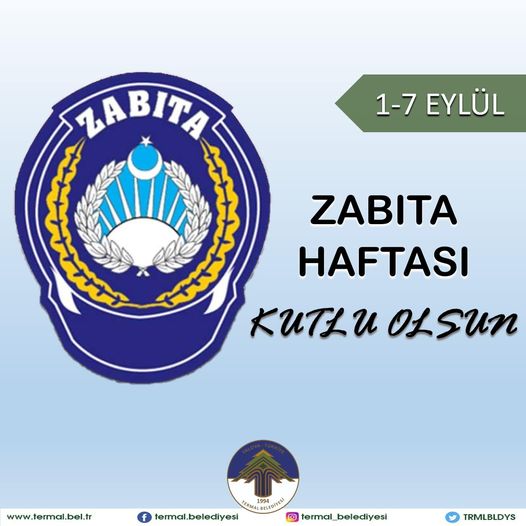 ZABITA HAFTASI KUTLU OLSUN
