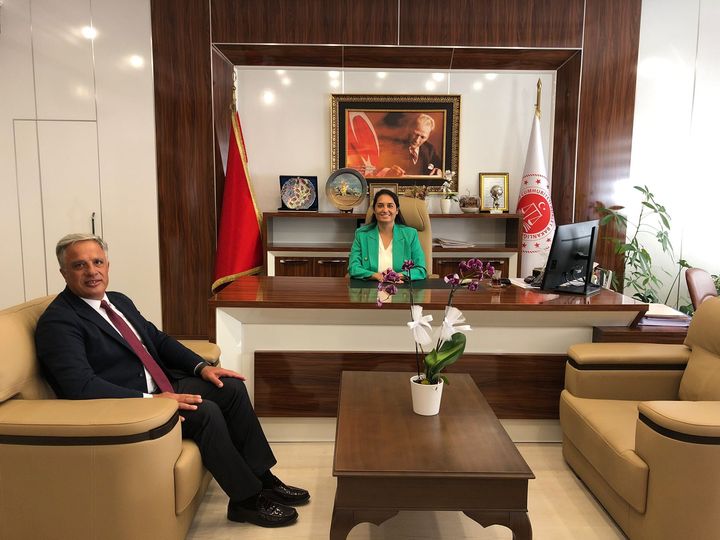 BAŞKANIMIZ H.SİNAN ACAR'DAN HAYIRLI OLSUN ZİYAETİ