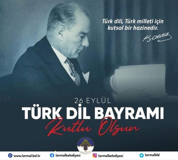TÜRK DİL BAYRAMI KUTLU OLSUN