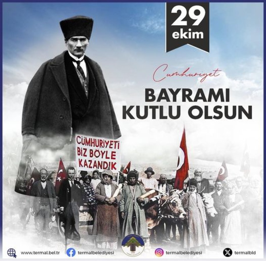 29 EKİM CUMHURİYET BAYRAMI KUTLU OLSUN