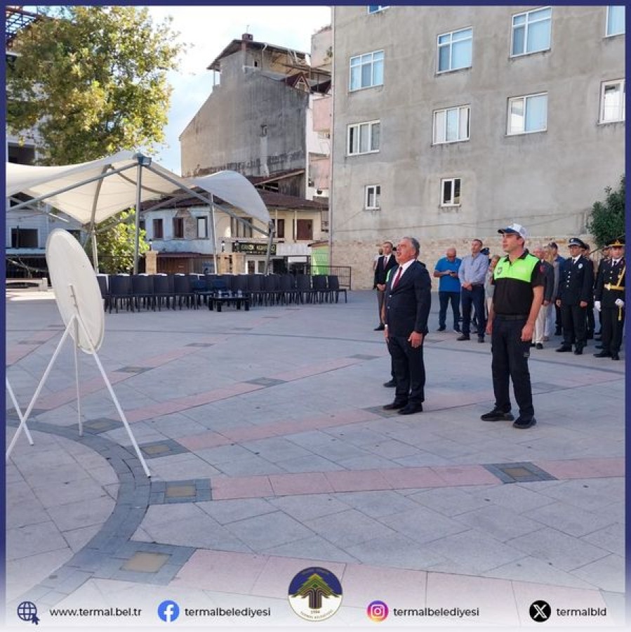 30 AĞUSTOS ZAFER BAYRAMI TÖRENİ İLÇEMİZDE GERÇEKLEŞTİ