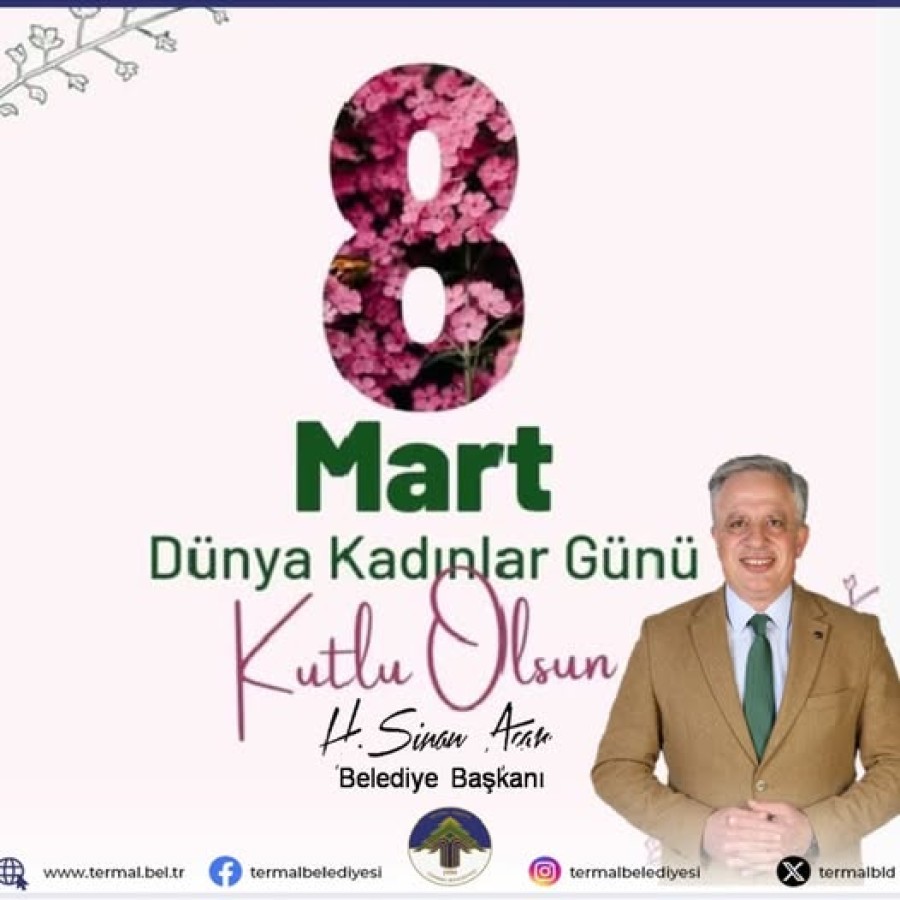 8 MART DÜNYA KADINLAR GÜNÜ KUTLU OLSUN