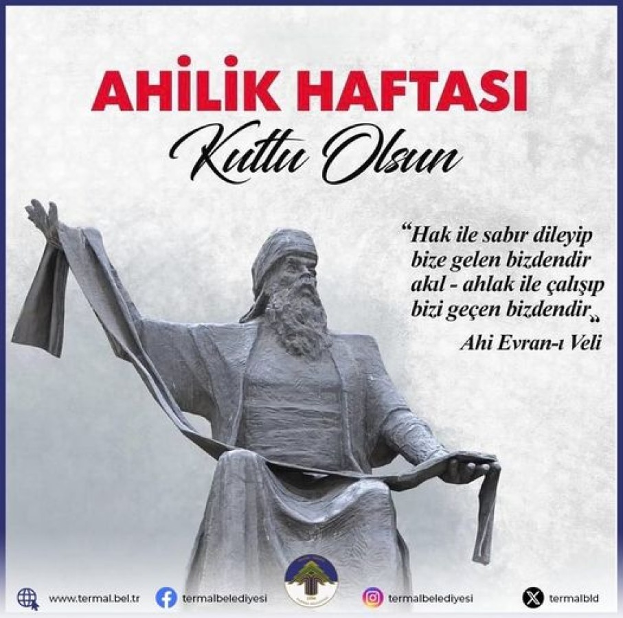 AHİLİK HAFTASI KUTLU OLSUN