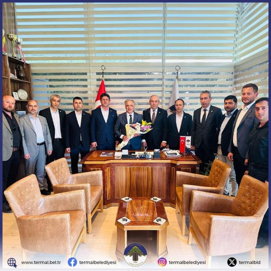 BAŞKAN ACAR' A ZİYARETLER DEVAM EDİYOR