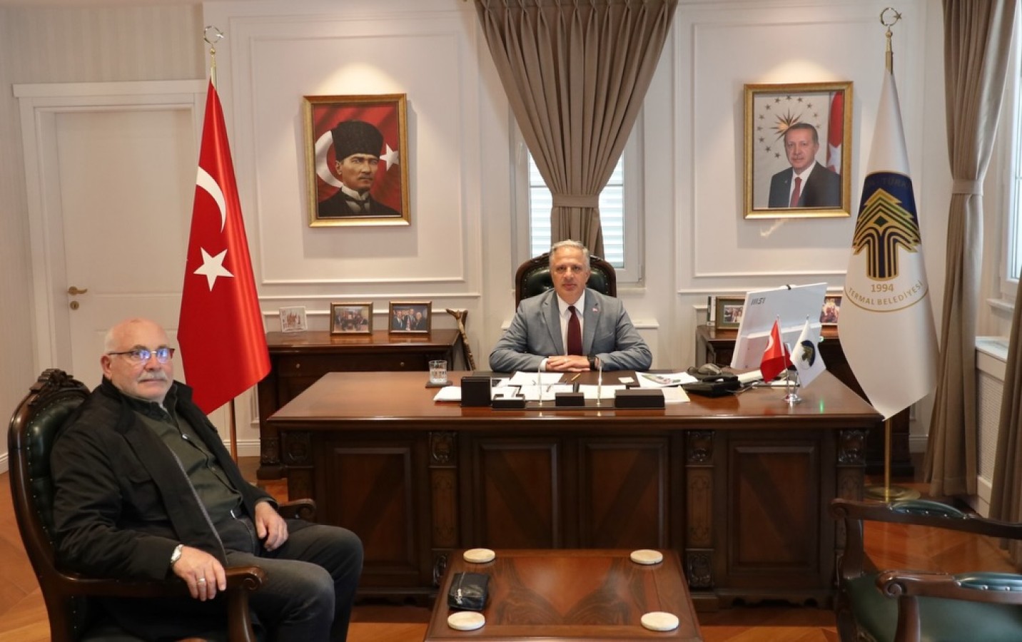 BAŞKAN ACAR'A ZİYARET