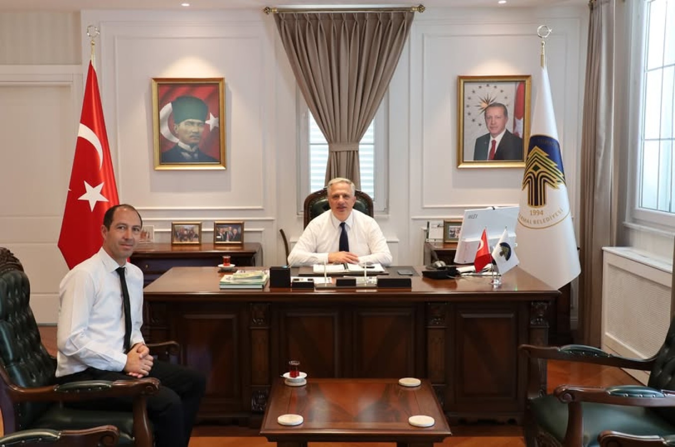 BAŞKAN ACAR'A ZİYARET