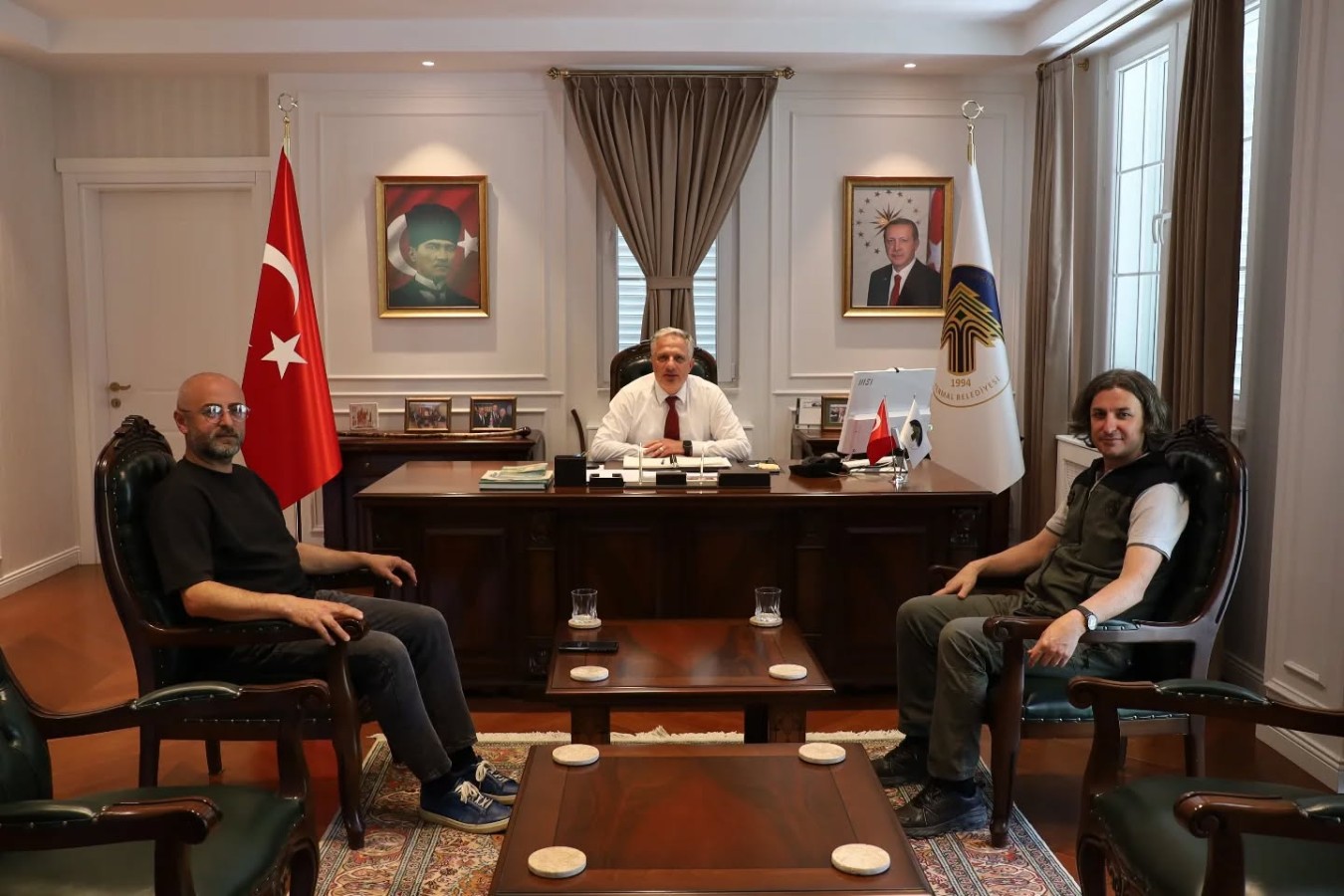 BAŞKAN ACAR'A ZİYARET