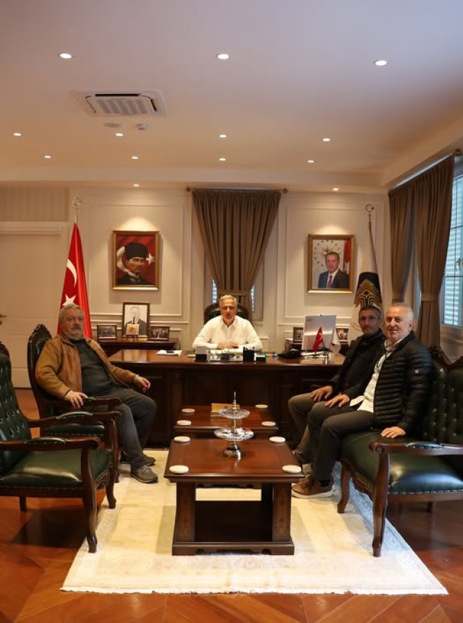 BAŞKAN ACAR'A ZİYARET