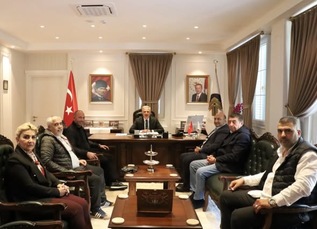 BAŞKAN ACAR'A ZİYARET