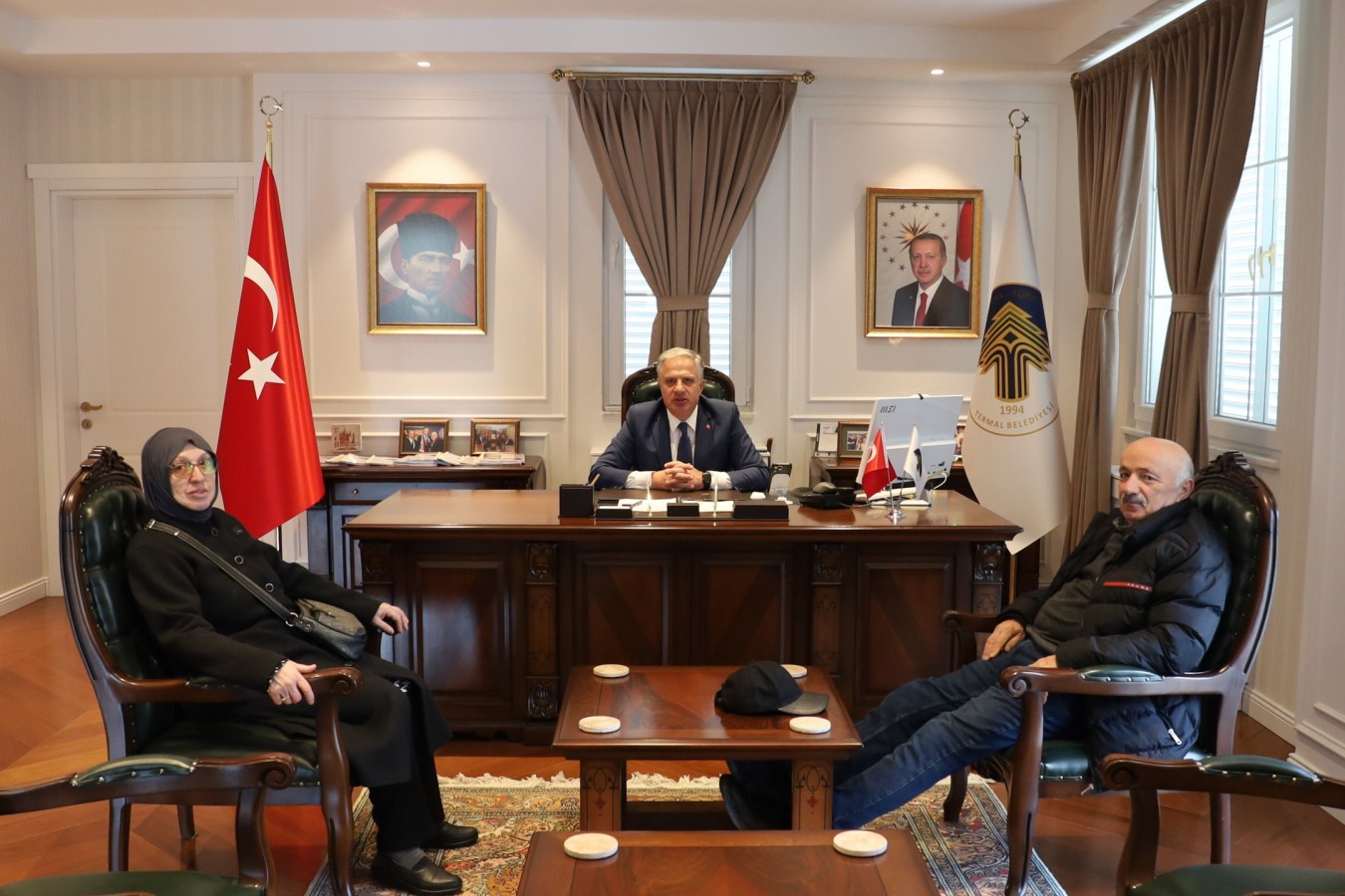 BAŞKAN ACAR'A ZİYARET