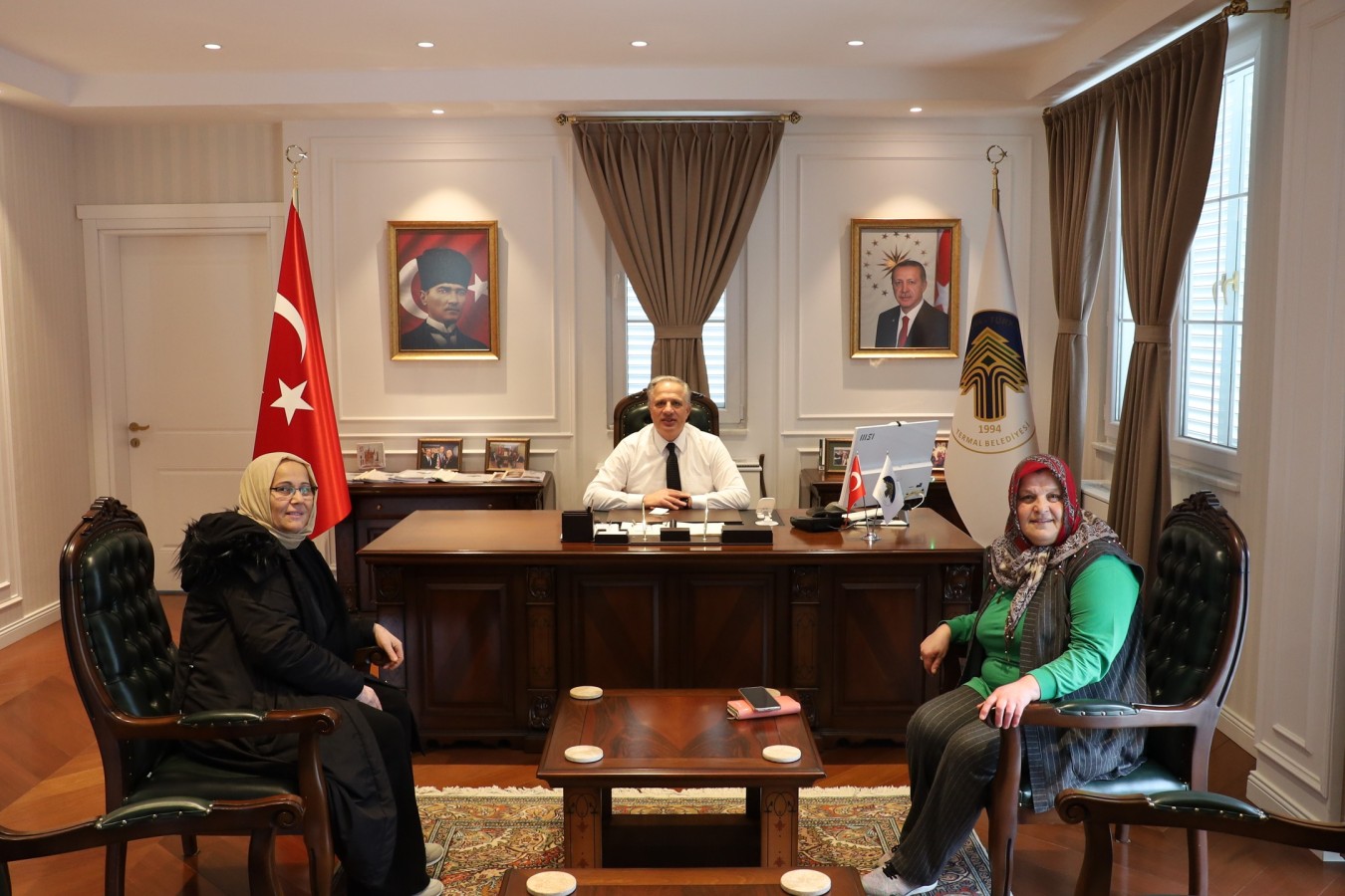 BAŞKAN ACAR'A ZİYARET