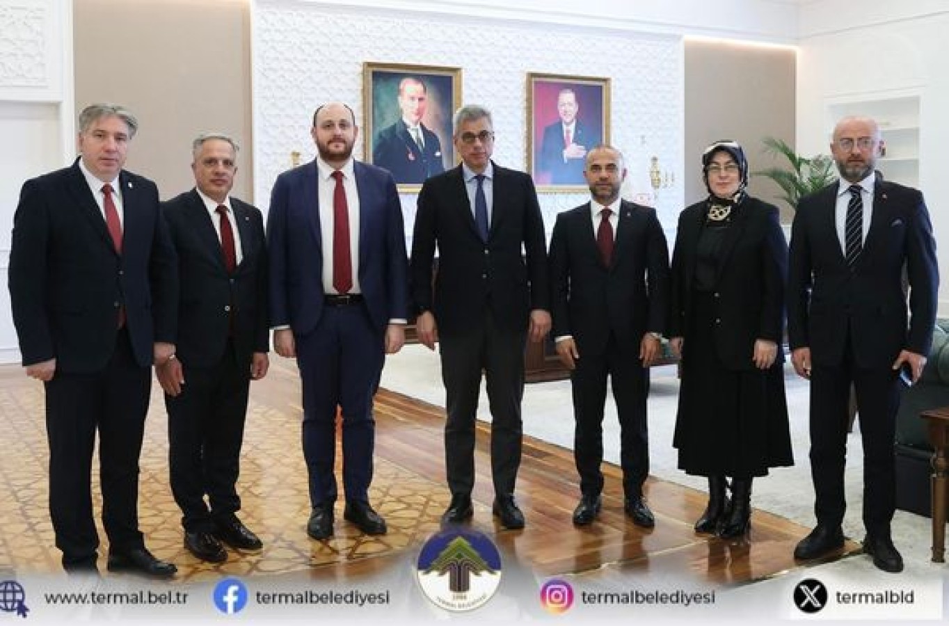 BAŞKAN ACAR'DAN ZİYARET