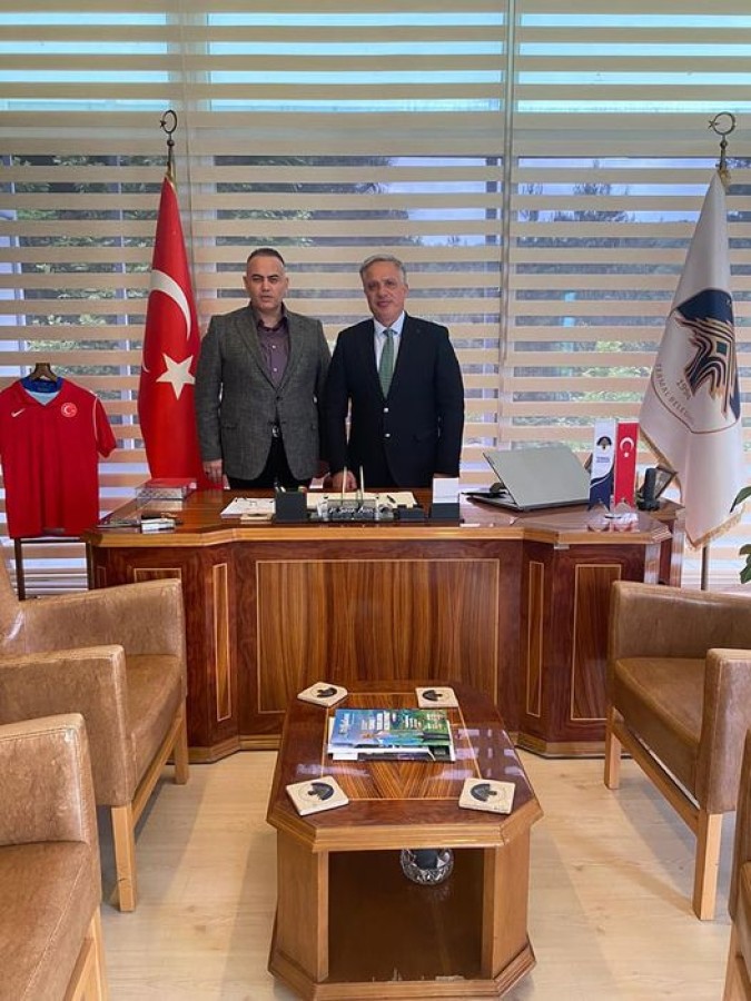 BAŞKANA MAKAMINDA ZİYARET