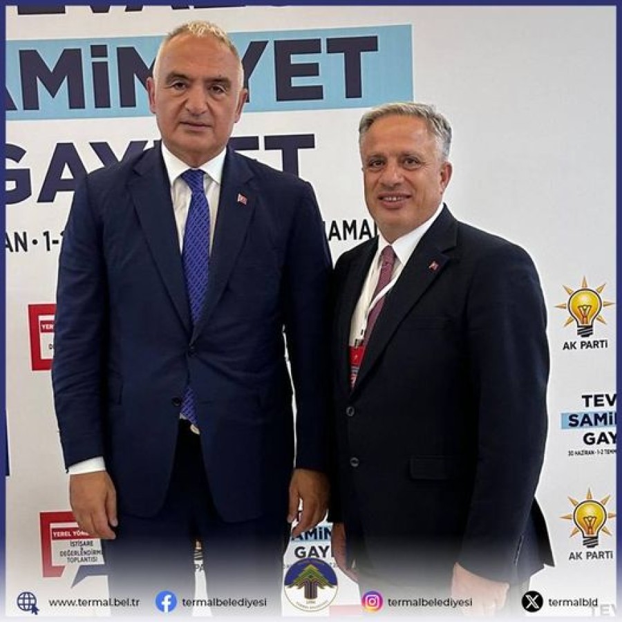 BAŞKANIMIZ H.SİNAN ACAR KÜLTÜR VE TURİZM BAKANIMIZ MEHMET NURİ ERSOY İLE BİR ARAYA GELDİ