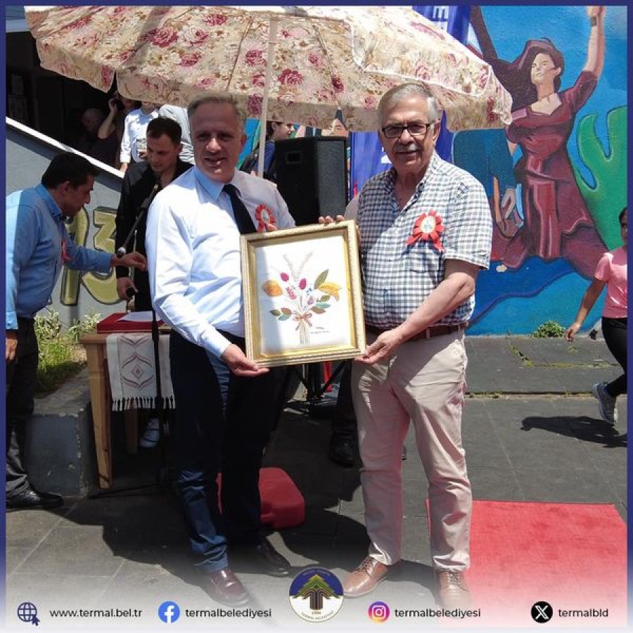 BAŞKANIMIZ H.SİNAN ACAR TERMAL HALK EĞİTİM MÜDÜRLÜĞÜ'NÜN SERGİSİNE KATILIM SAĞLADI