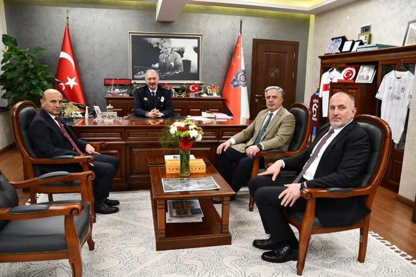 BAŞKANIMIZ H.SİNAN ACAR'DAN ZİYARET