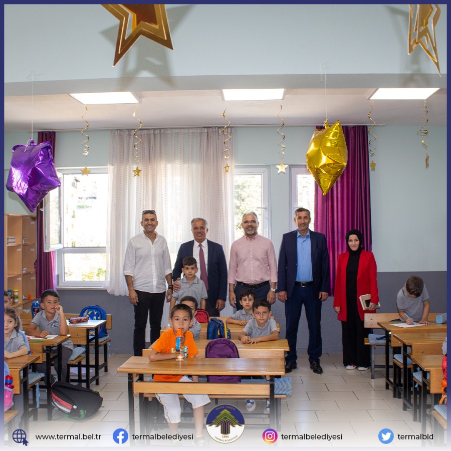 BELEDİYE BAŞKANIMIZ H.SİNAN ACAR İLÇE OKULLARINI ZİYARET ETTİ