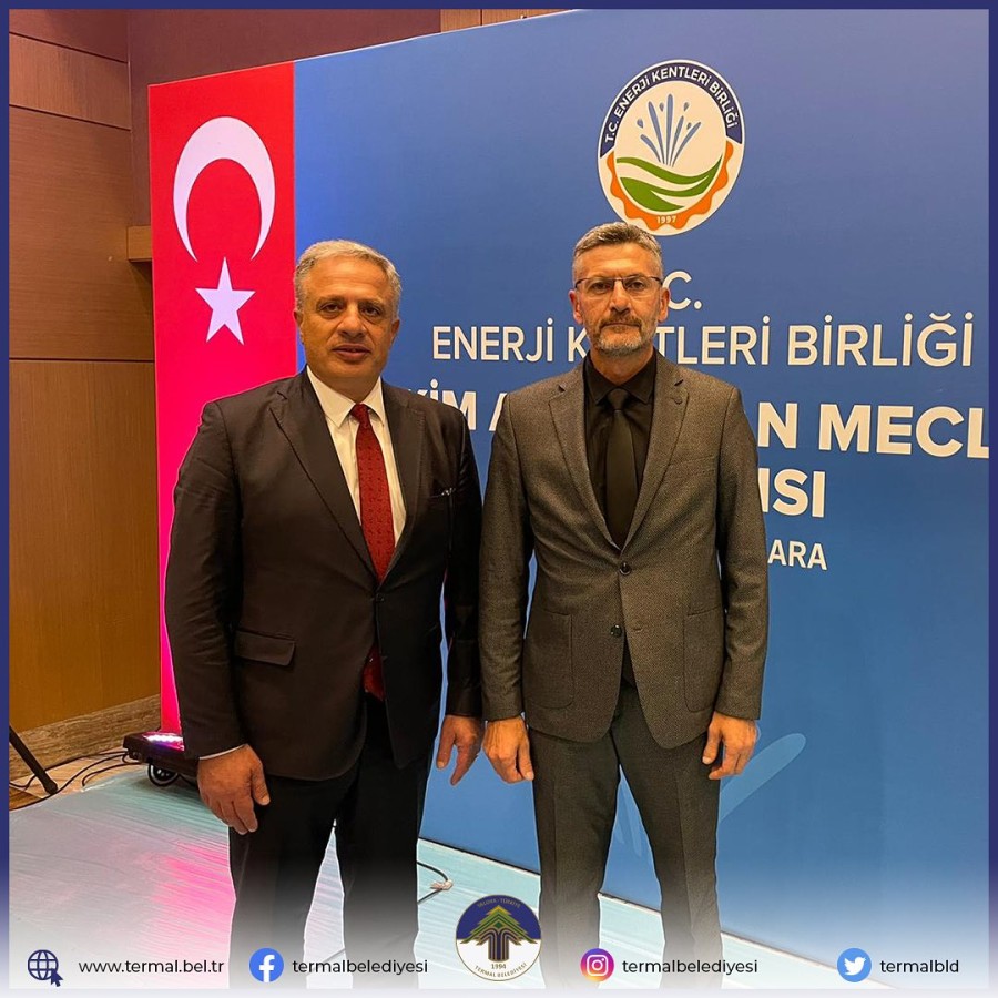 BELEDİYE BAŞKANIMIZ H.SİNAN ACAR , MECLİS ÜYEMİZ ZAFER AN İLE BİRLİKTE ENERJİ KENTLET BİRLİĞİ EKİM AYI TOPLANTISINA KATILIM SAĞLADI
