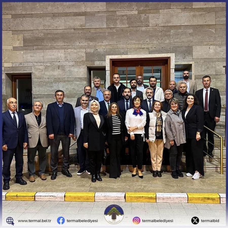 BELEDİYE BAŞKANIMIZ H.SİNAN ACAR YALOVA KENT KONSEYİYLE İLÇEMİZDE BİR ARAYA GELDİ
