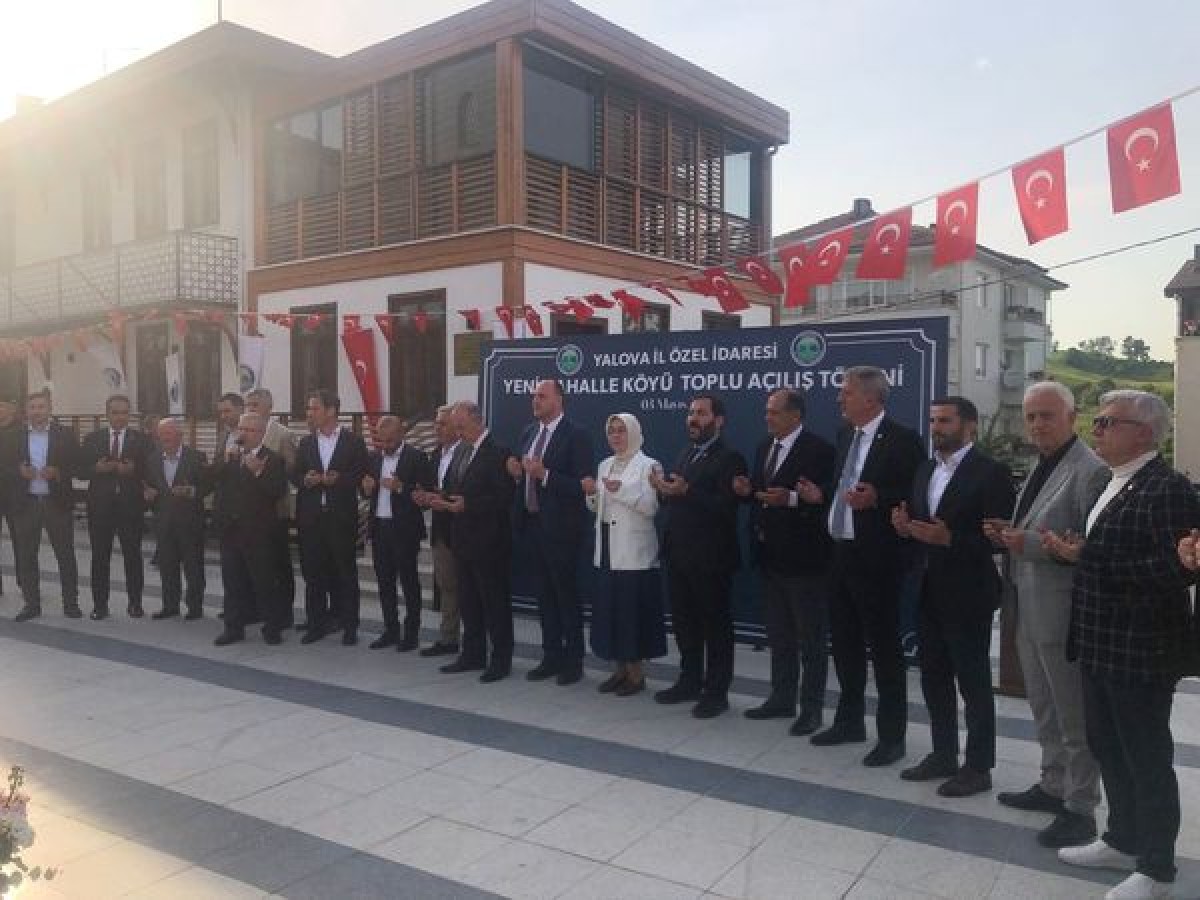 BELEDİYE BAŞKANIMIZ H.SİNAN ACAR, YENİMAHALLE KÖY KONAĞININ AÇILIŞINDA